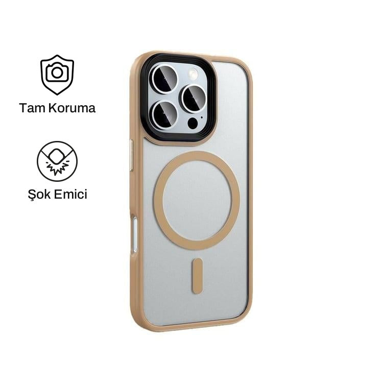 iPhone 16 Pro Max ile Uyumlu Mat Bold Telefon Kılıfı | bastcase