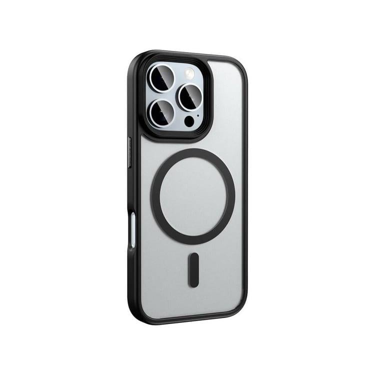 iPhone 16 Pro Max Mat Bold Telefon Kılıfı - Siyah | bastcase - Yan Profil İnceliği