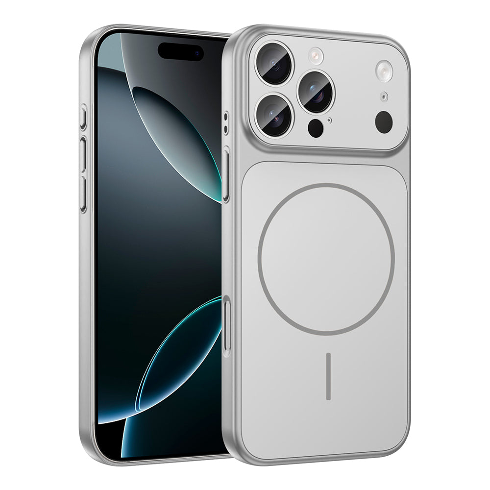 iPhone 16 Pro Max Reborn-17 Telefon Kılıfı - Gümüş | bastcase - Arka Yüzey Detayı