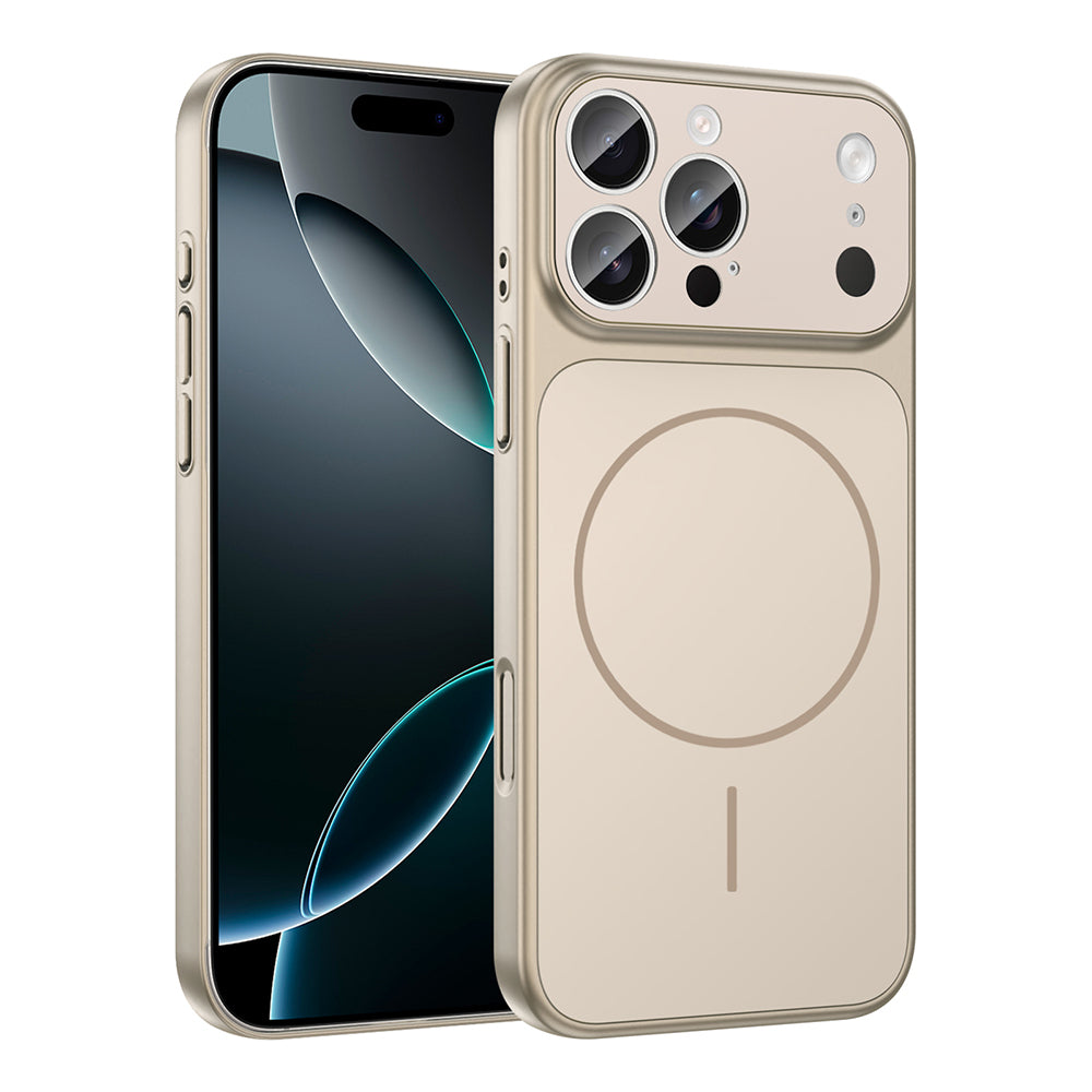 iPhone 16 Pro Max Reborn-17 Telefon Kılıfı - Şampanya | bastcase - Arka Yüzey Detayı