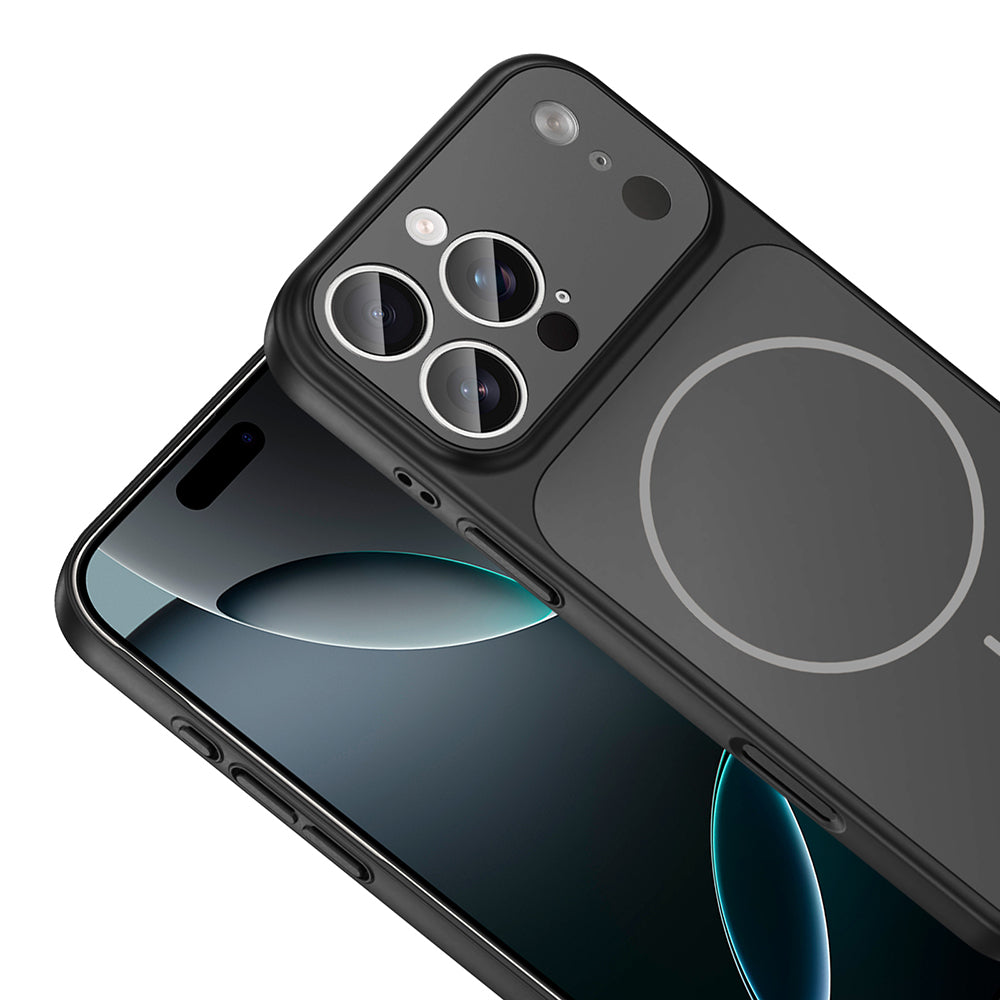 iPhone 16 Pro Max Reborn-17 Telefon Kılıfı - Siyah | bastcase - Yan Profil İnceliği