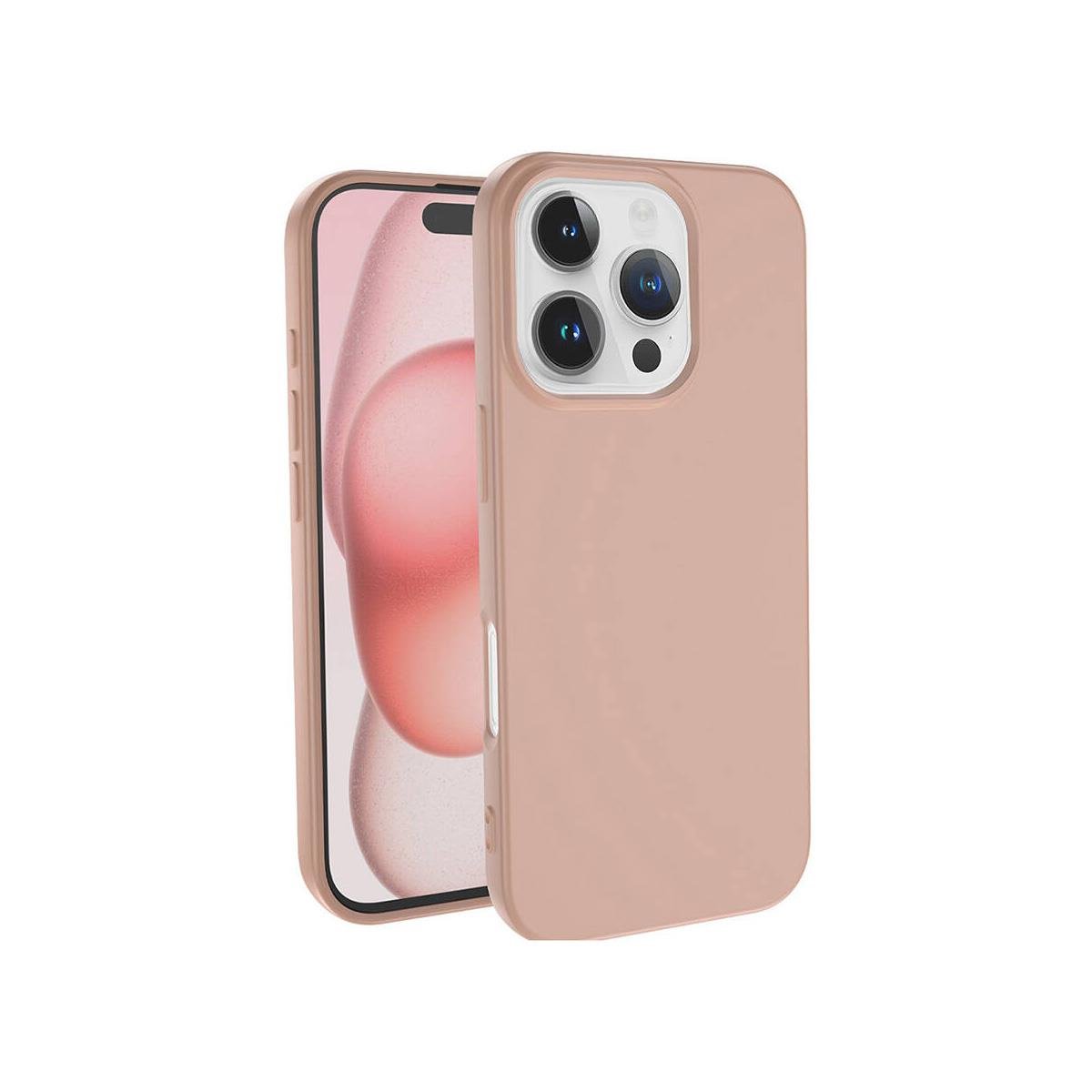 iPhone 16 Pro Max Silikon Lansman Telefon Kılıfı - Lacivert | bastcase - Arka Yüzey Detayı