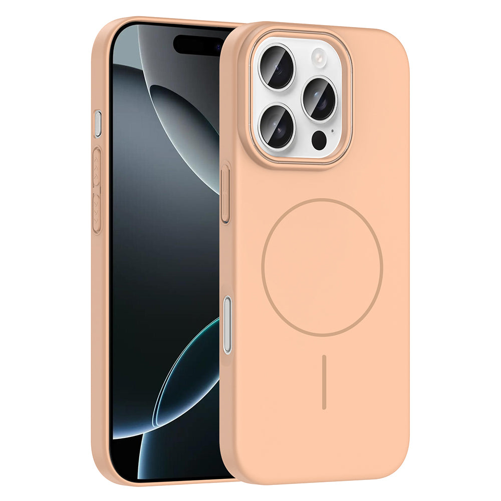 iPhone 16 Pro Raye Sert Telefon Kılıfı - Desert Titanyum | bastcase - Ön ve Arka Görünüm