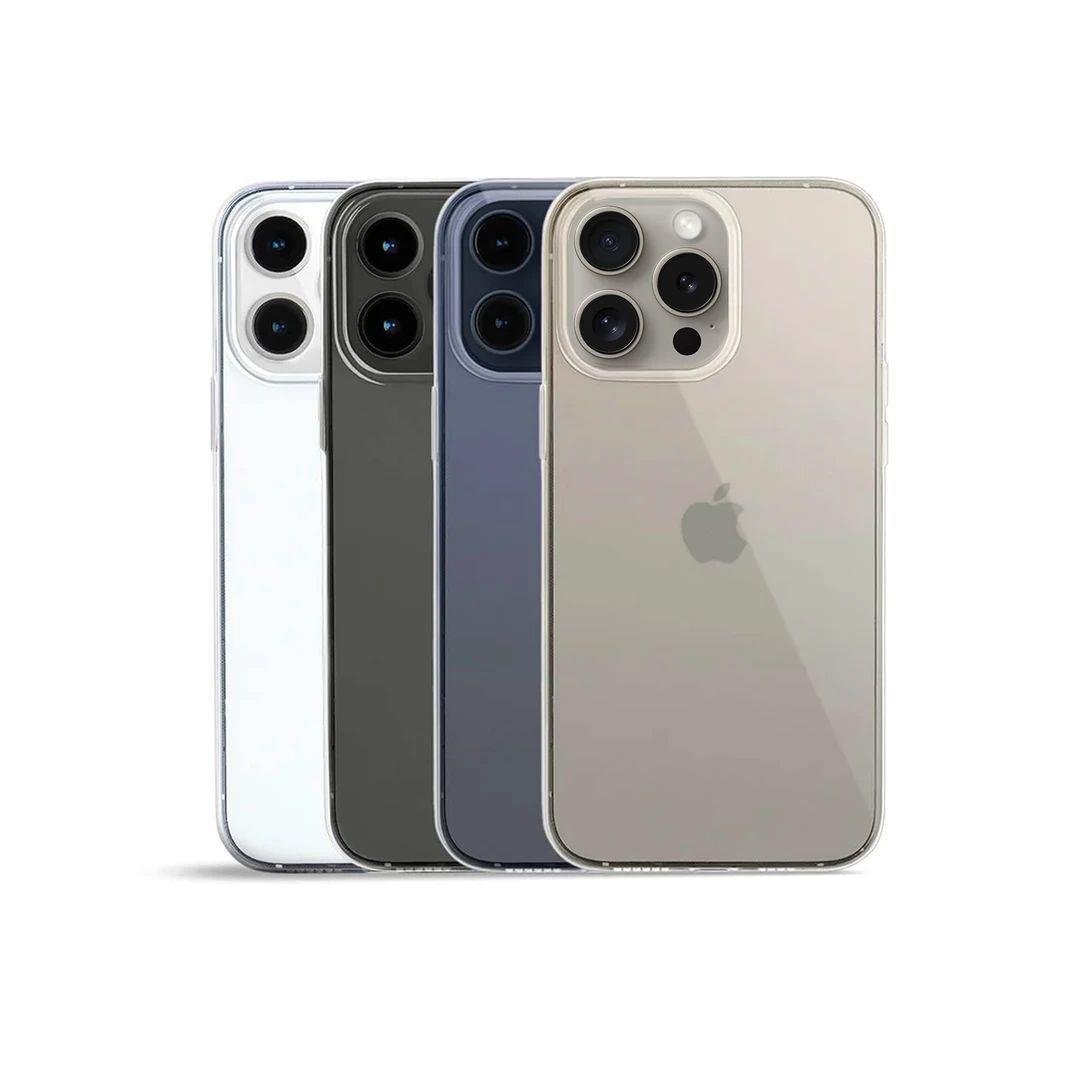 iPhone 16 Pro Stark Telefon Kılıfı - Şeffaf | bastcase - Elde Duruş Açısı