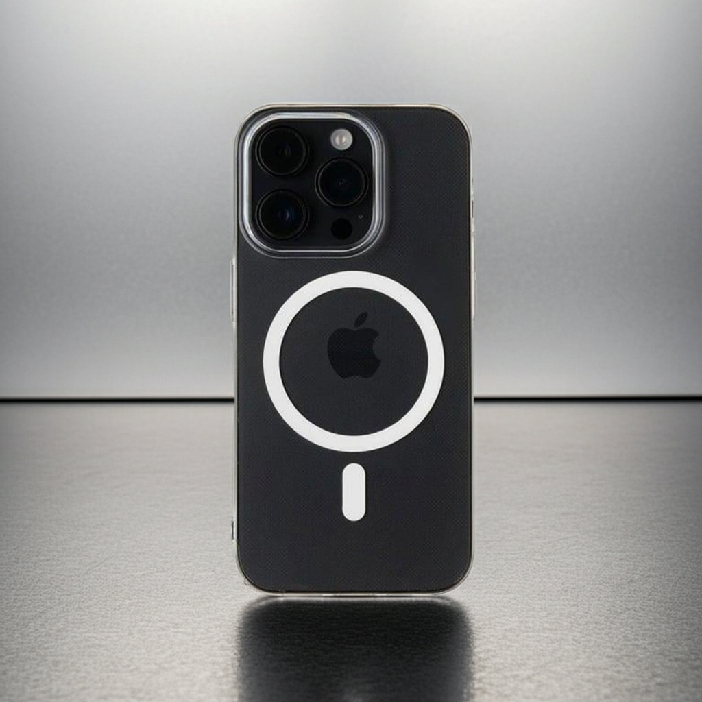 iPhone 16 Pro Stark Telefon Kılıfı - Şeffaf | bastcase - Ön Yüzey Görünümü