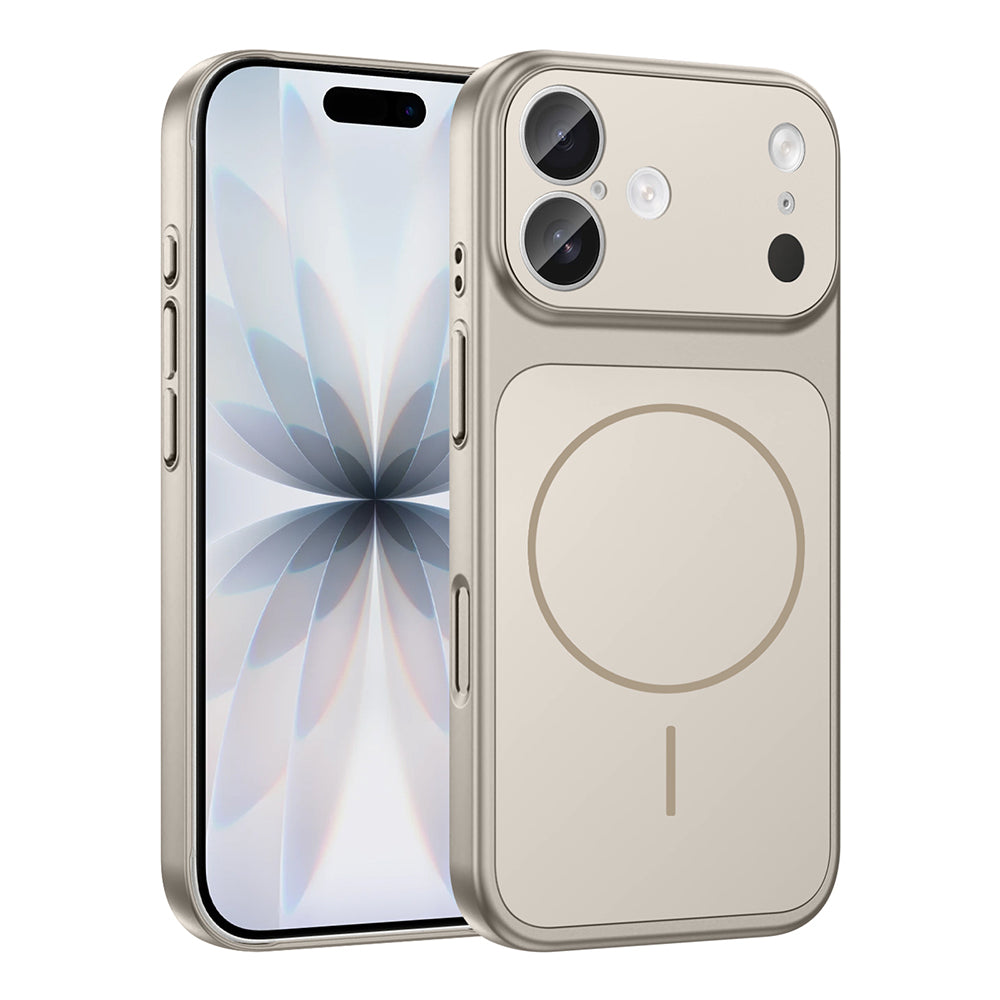 iPhone 16 Reborn-17 Telefon Kılıfı - Bej | bastcase - Arka Yüzey Detayı