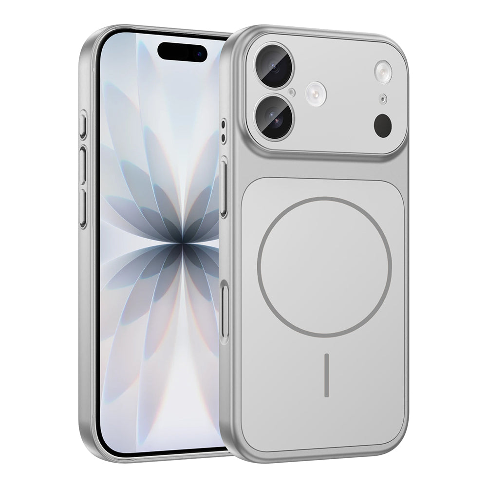 iPhone 16 Reborn-17 Telefon Kılıfı - Gümüş | bastcase - Arka Yüzey Detayı