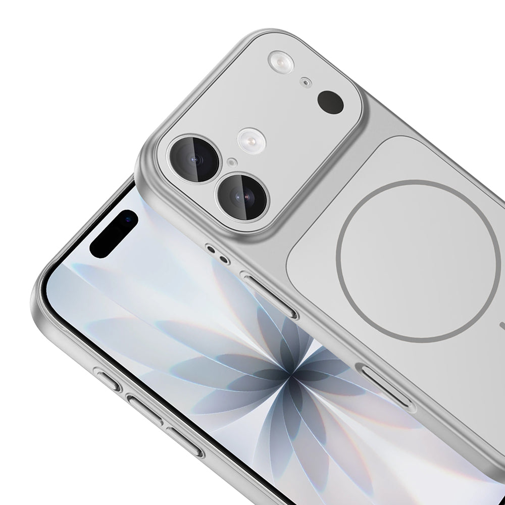 iPhone 16 Reborn-17 Telefon Kılıfı - Gümüş | bastcase - Yan Profil İnceliği