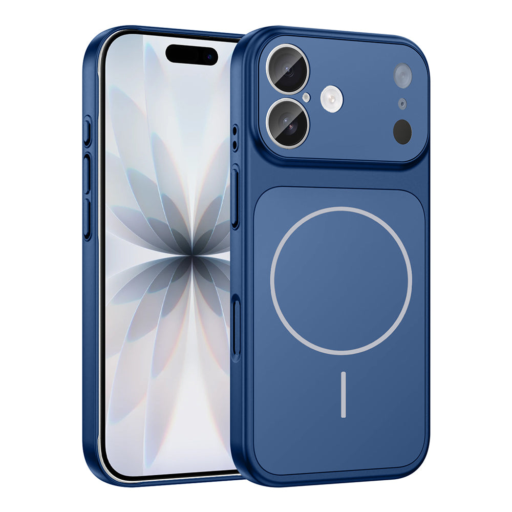 iPhone 16 Reborn-17 Telefon Kılıfı - Lacivert | bastcase - Arka Yüzey Detayı