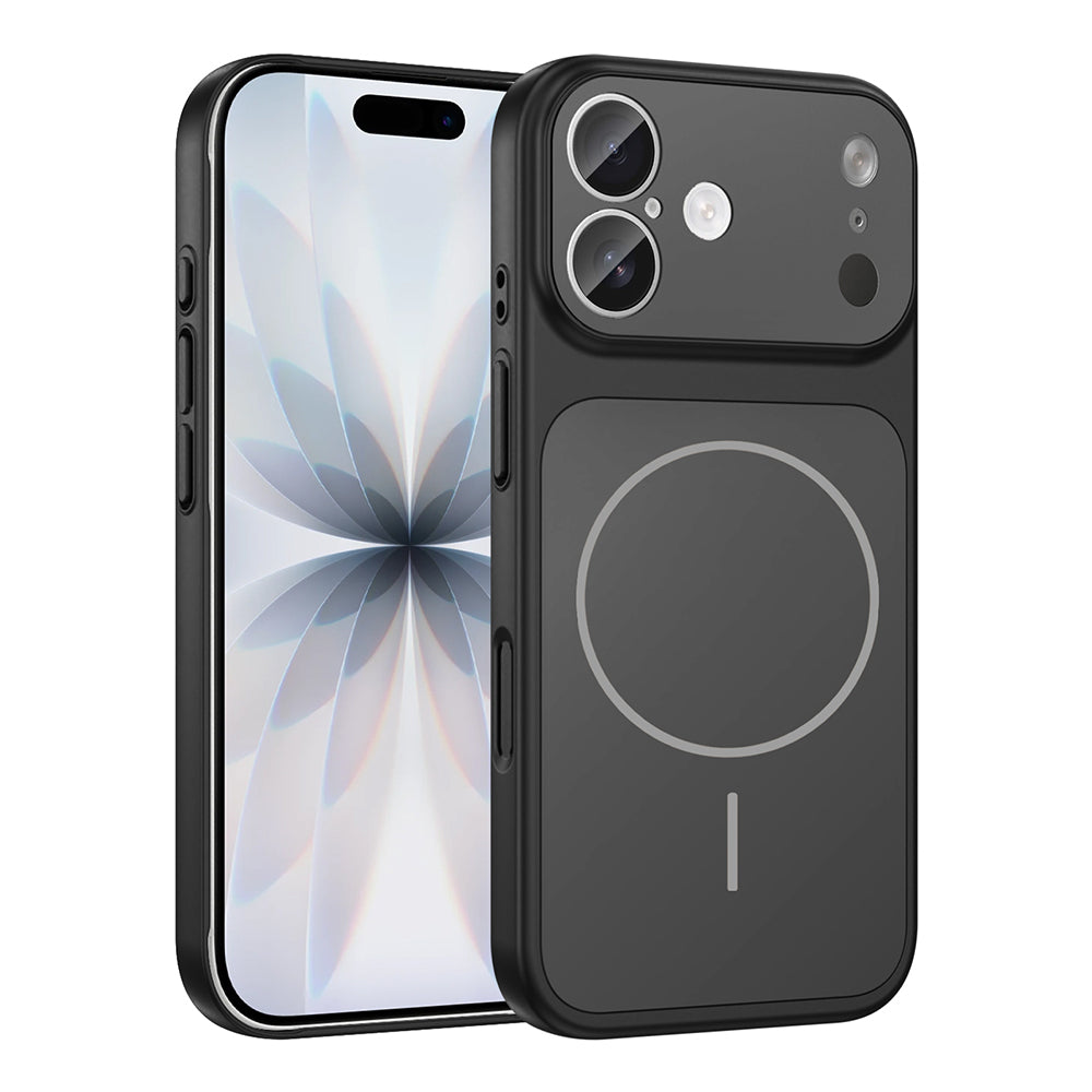 iPhone 16 Reborn-17 Telefon Kılıfı - Siyah | bastcase - Arka Yüzey Detayı