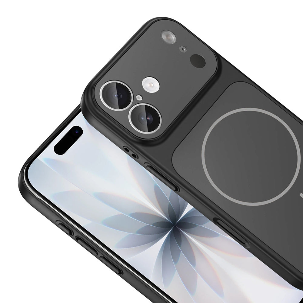 iPhone 16 Reborn-17 Telefon Kılıfı - Siyah | bastcase - Yan Profil İnceliği