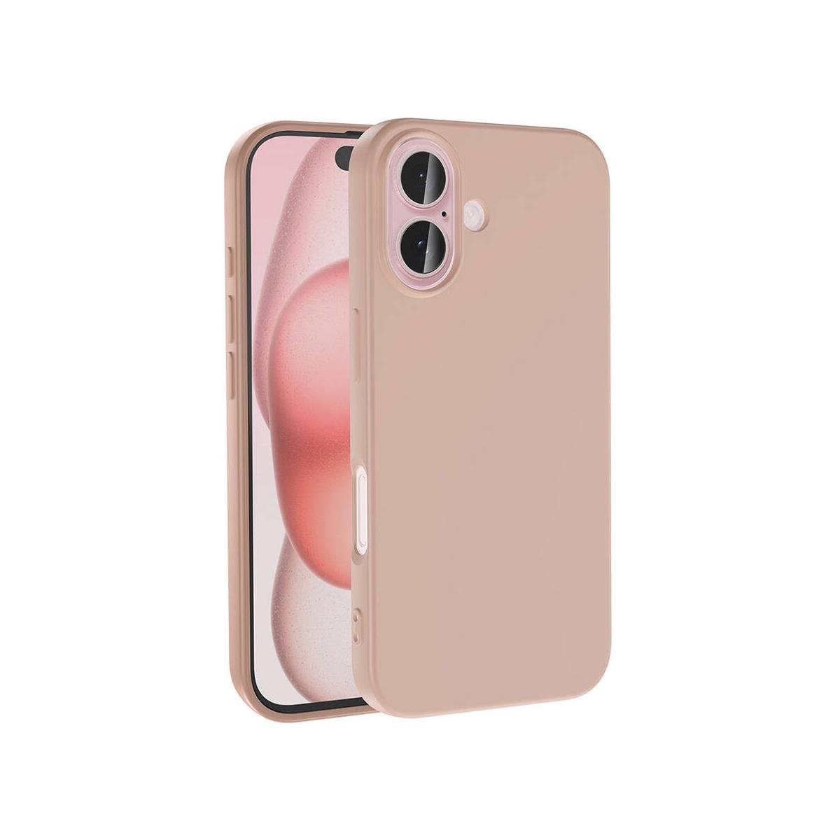 iPhone 16 Silikon Lansman Telefon Kılıfı - Antrasit | bastcase - Ön Yüzey Görünümü