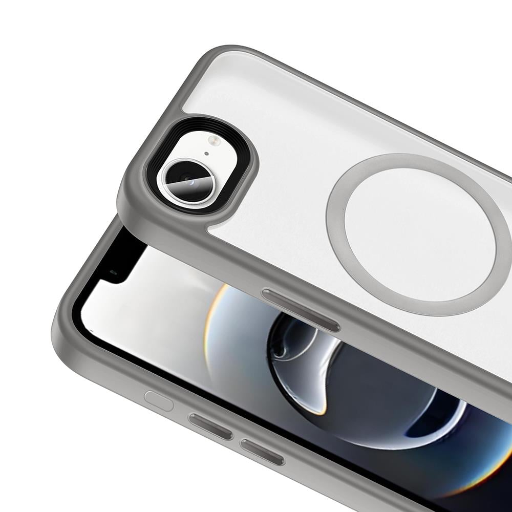 iPhone 16e Mat Bold Telefon Kılıfı - Antrasit | bastcase - Yan Profil İnceliği