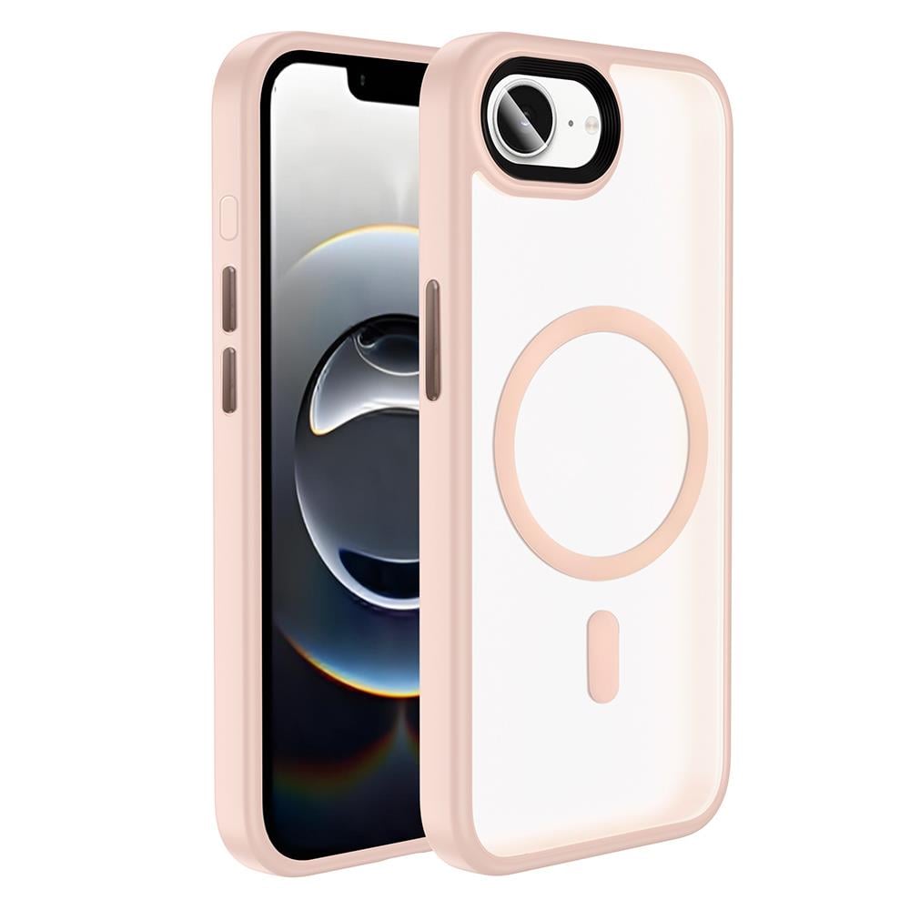 iPhone 16e Mat Bold Telefon Kılıfı - Pembe | bastcase - Arka Yüzey Detayı