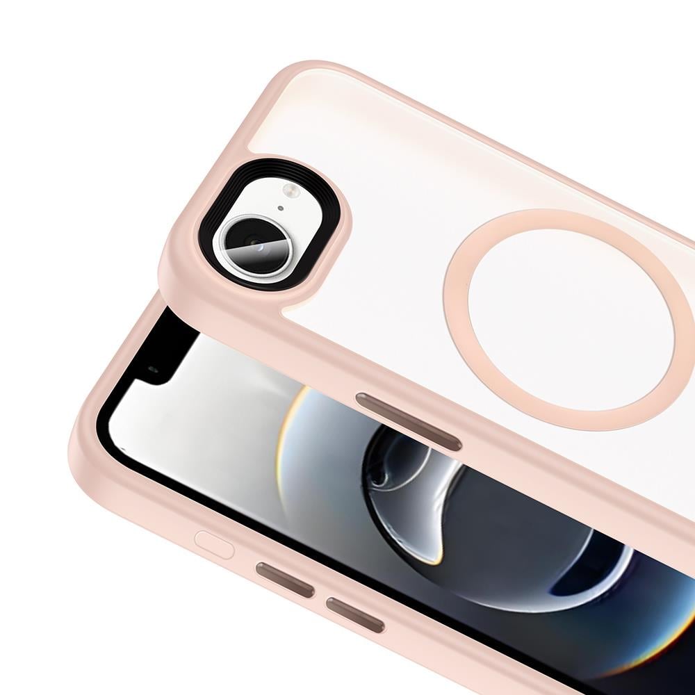 iPhone 16e Mat Bold Telefon Kılıfı - Pembe | bastcase - Yan Profil İnceliği