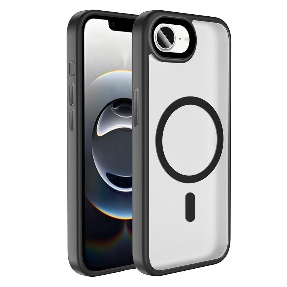 iPhone 16e Mat Bold Telefon Kılıfı - Siyah | bastcase - Arka Yüzey Detayı