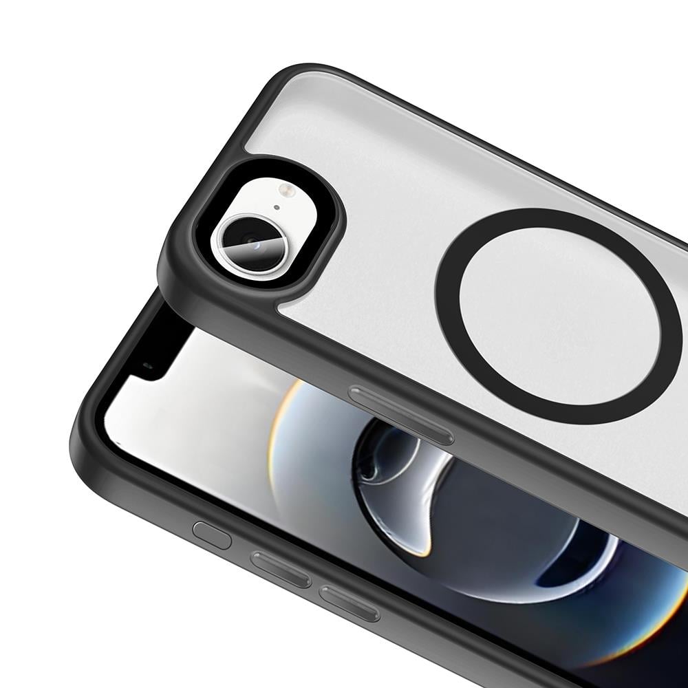 iPhone 16e Mat Bold Telefon Kılıfı - Siyah | bastcase - Yan Profil İnceliği
