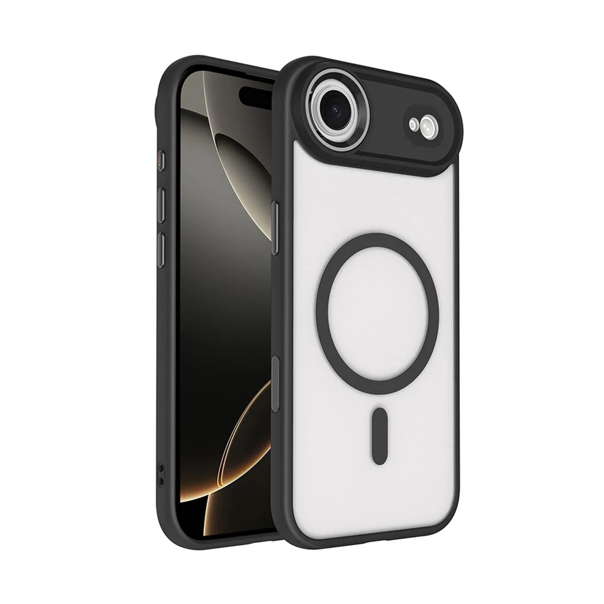 iPhone 17 Air Bold Telefon Kılıfı - Siyah | bastcase - Yan Profil İnceliği