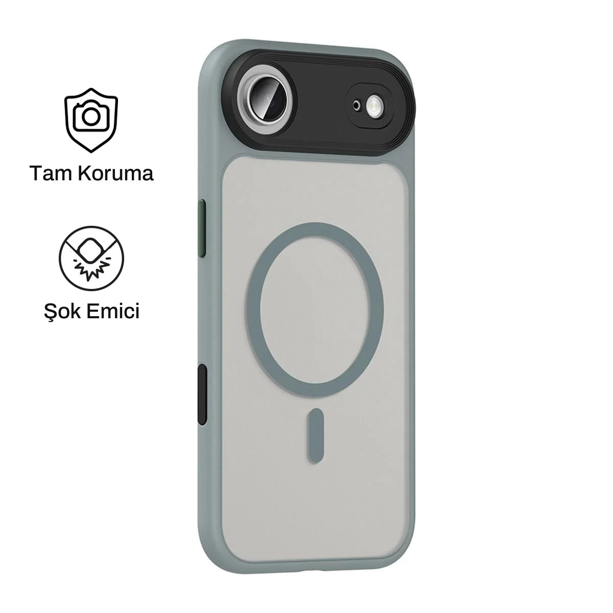 iPhone 17 Air ile Uyumlu Mat Bold Telefon Kılıfı | bastcase