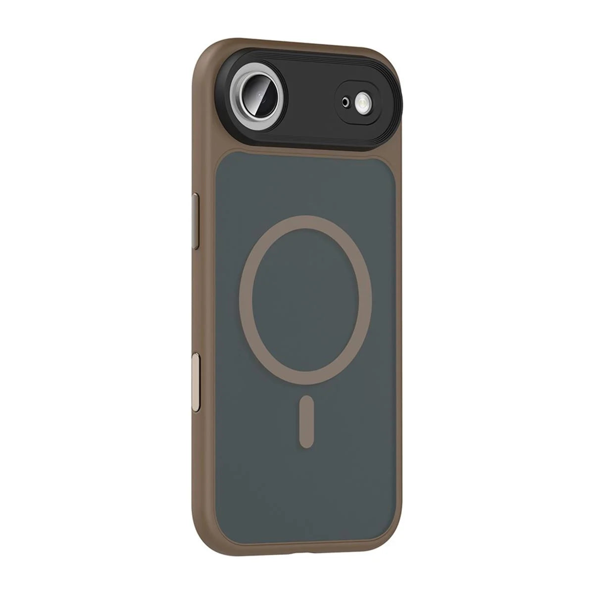 iPhone 17 Air Mat Bold Telefon Kılıfı - Çöl Titanyum | bastcase - Ön Yüzey Görünümü