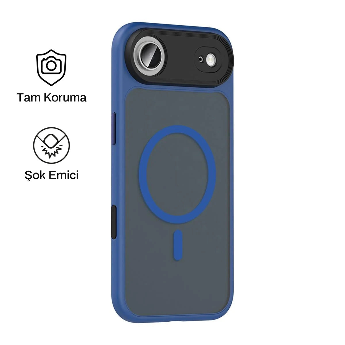 iPhone 17 Air ile Uyumlu Mat Bold Telefon Kılıfı | bastcase