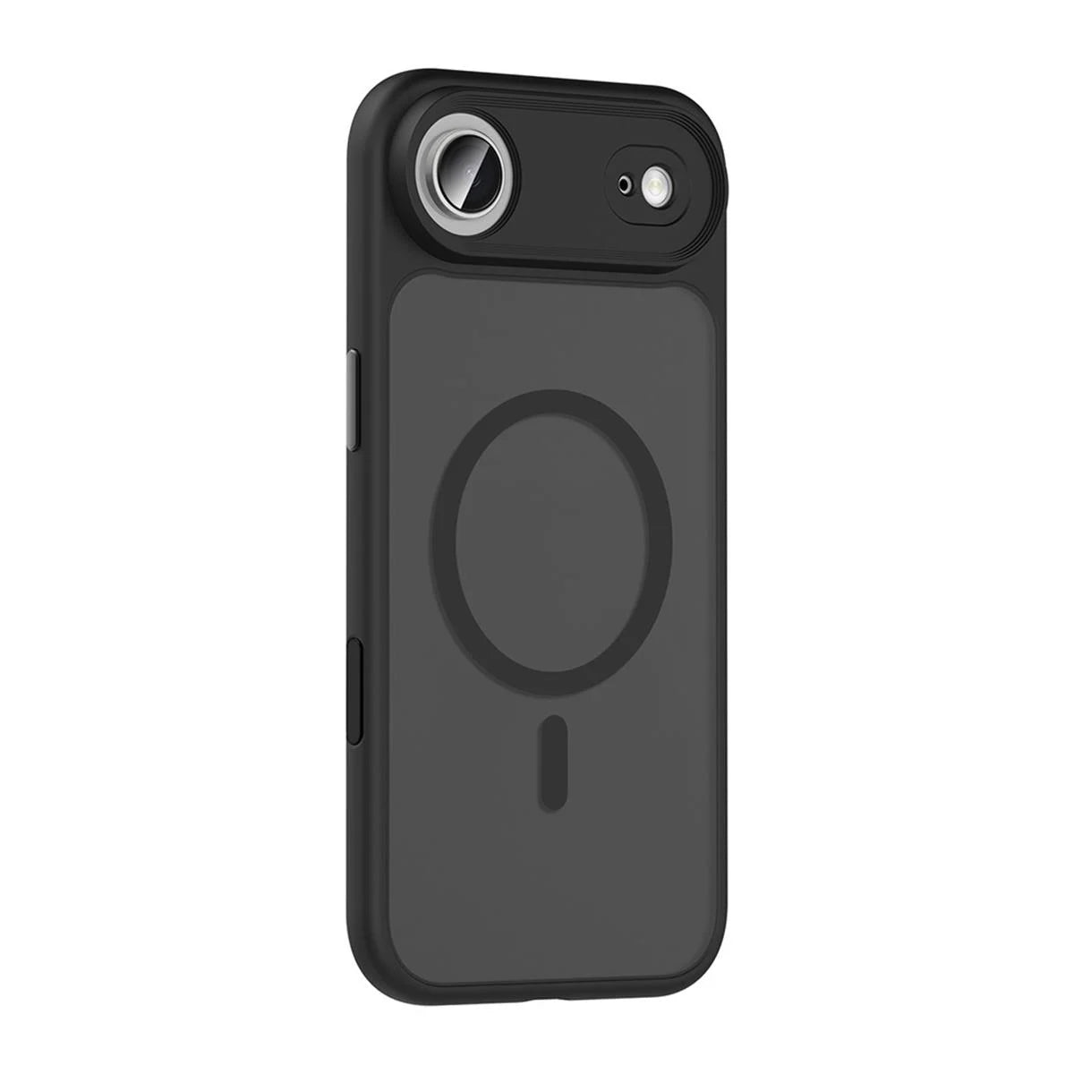 iPhone 17 Air Mat Bold Telefon Kılıfı - Siyah | bastcase - Ön Yüzey Görünümü