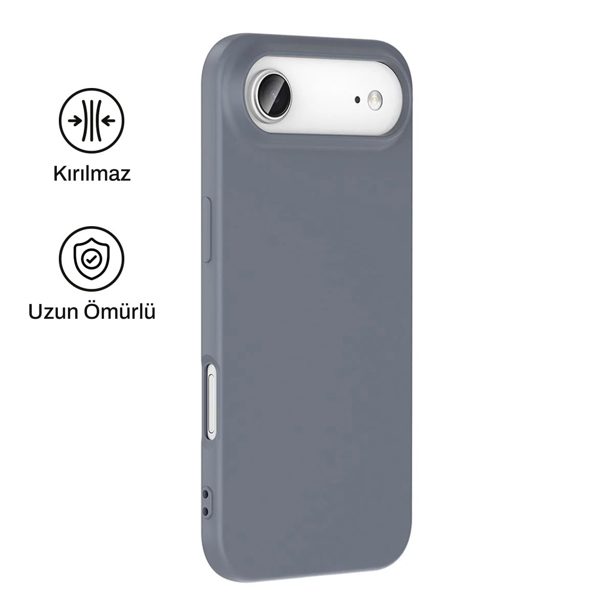 iPhone 17 Air ile Uyumlu Silikon Lansman Telefon Kılıfı | bastcase