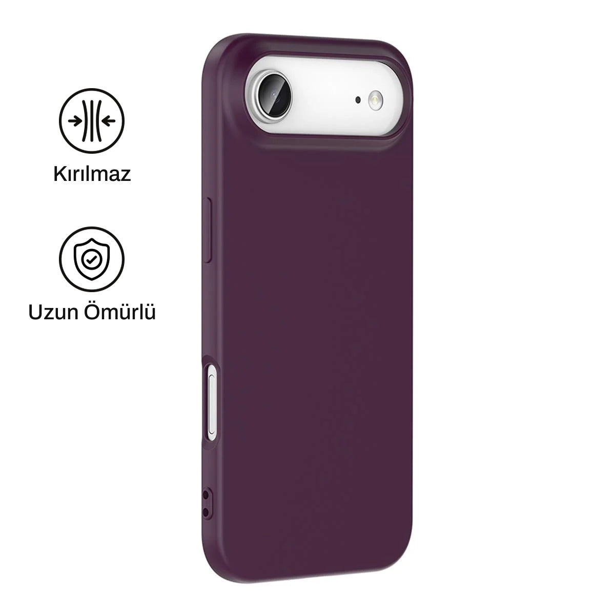 iPhone 17 Air ile Uyumlu Silikon Lansman Telefon Kılıfı | bastcase