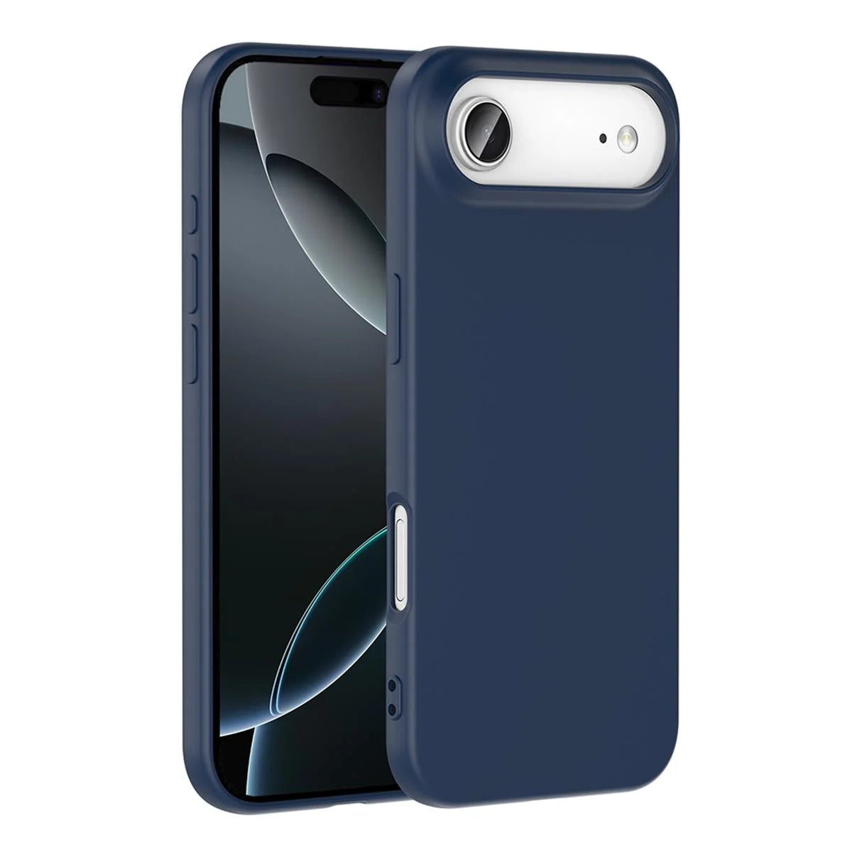 iPhone 17 Air Silikon Lansman Telefon Kılıfı - Lila | bastcase - Ön Yüzey Görünümü