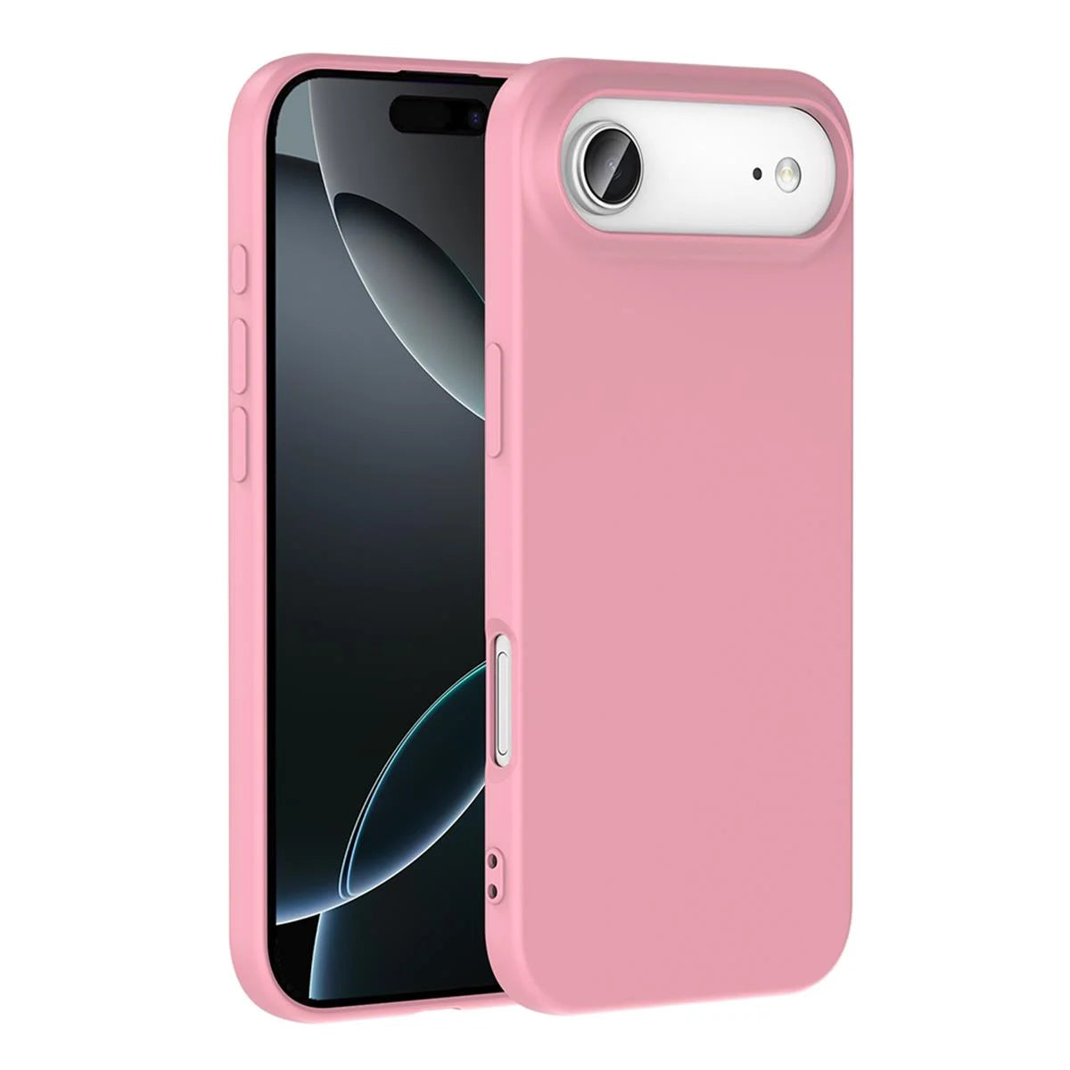iPhone 17 Air Silikon Lansman Telefon Kılıfı - Derin Mor | bastcase - Yan Profil İnceliği