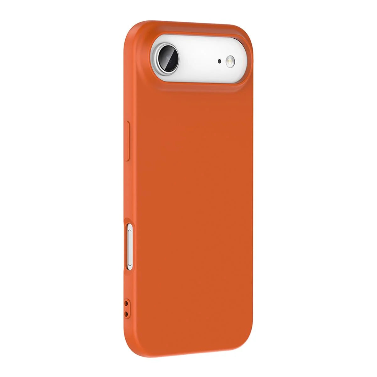 iPhone 17 Air Silikon Lansman Telefon Kılıfı - Pudra | bastcase - Yan Profil İnceliği