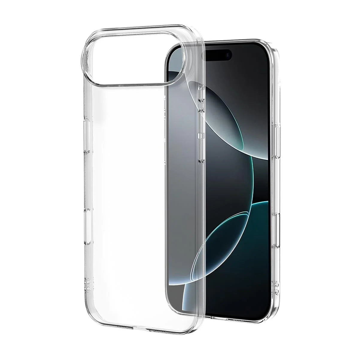iPhone 17 Air Stark Telefon Kılıfı - Şeffaf | bastcase - Alt Port Kesimleri