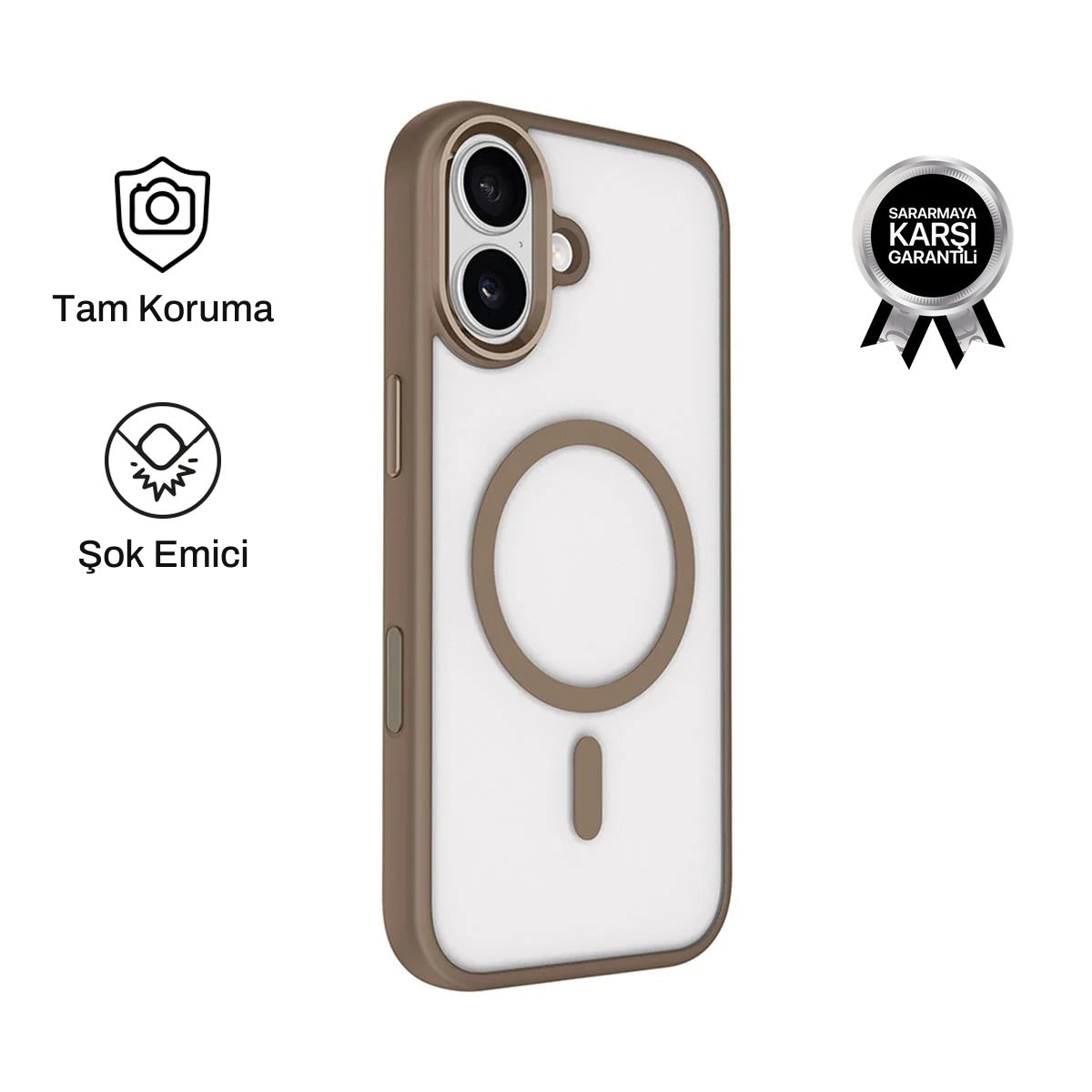 iPhone 17 ile Uyumlu Bold Telefon Kılıfı | bastcase