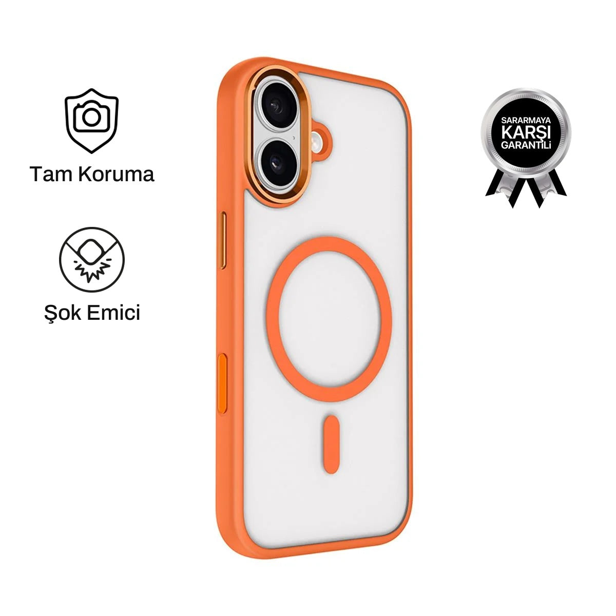 iPhone 17 ile Uyumlu Bold Telefon Kılıfı | bastcase