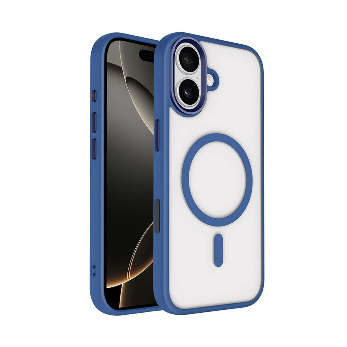 iPhone 17 Bold Telefon Kılıfı - Mavi | bastcase - Yan Profil İnceliği