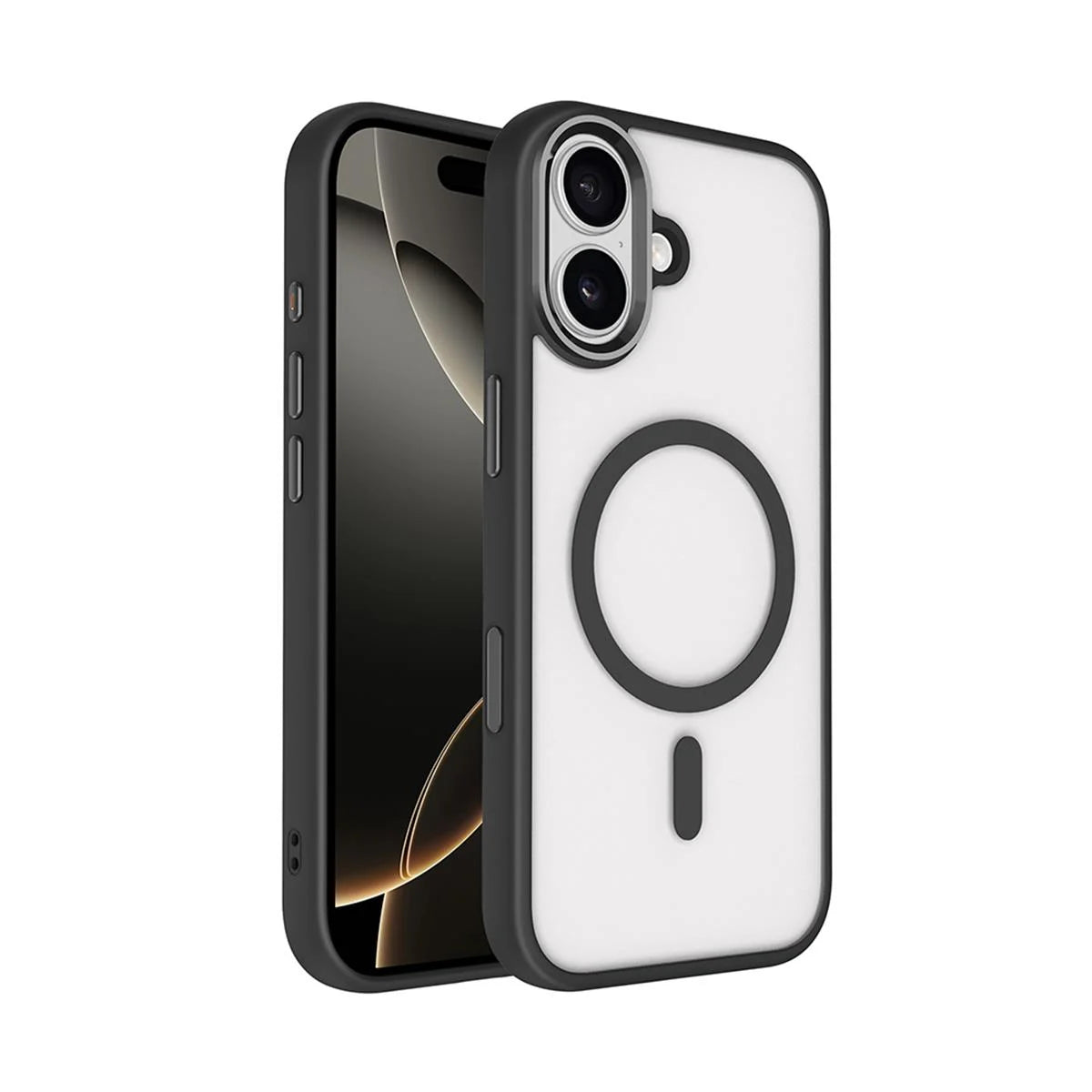 iPhone 17 Bold Telefon Kılıfı - Siyah | bastcase - Yan Profil İnceliği
