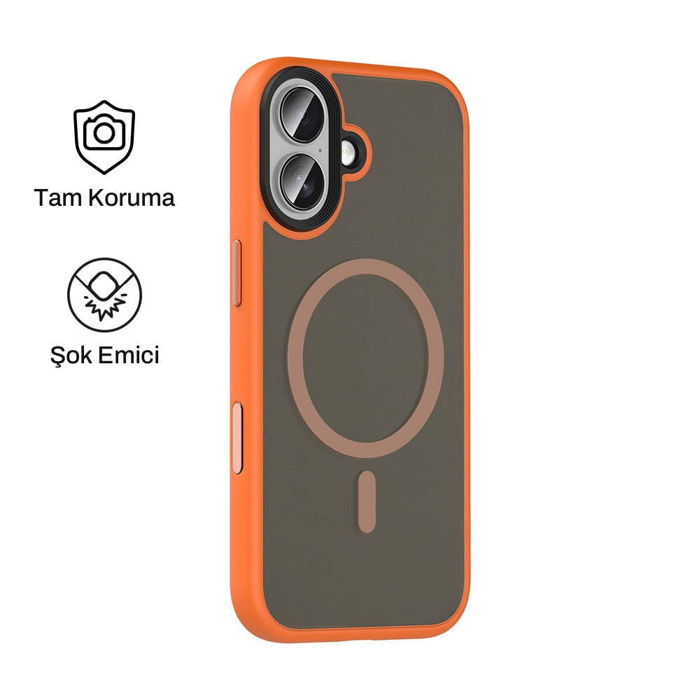 iPhone 17 ile Uyumlu Mat Bold Telefon Kılıfı | bastcase