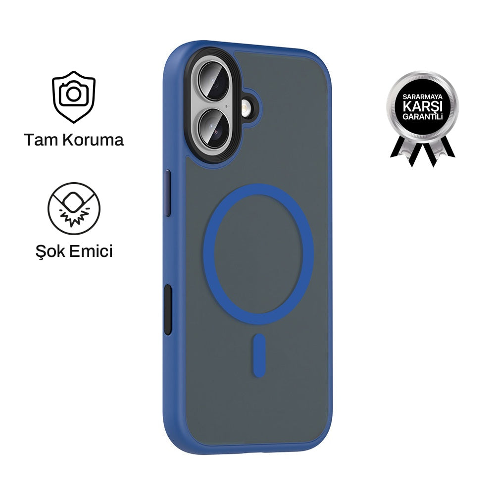 iPhone 17 ile Uyumlu Mat Bold Telefon Kılıfı | bastcase - ömür boyu sararmama garantili