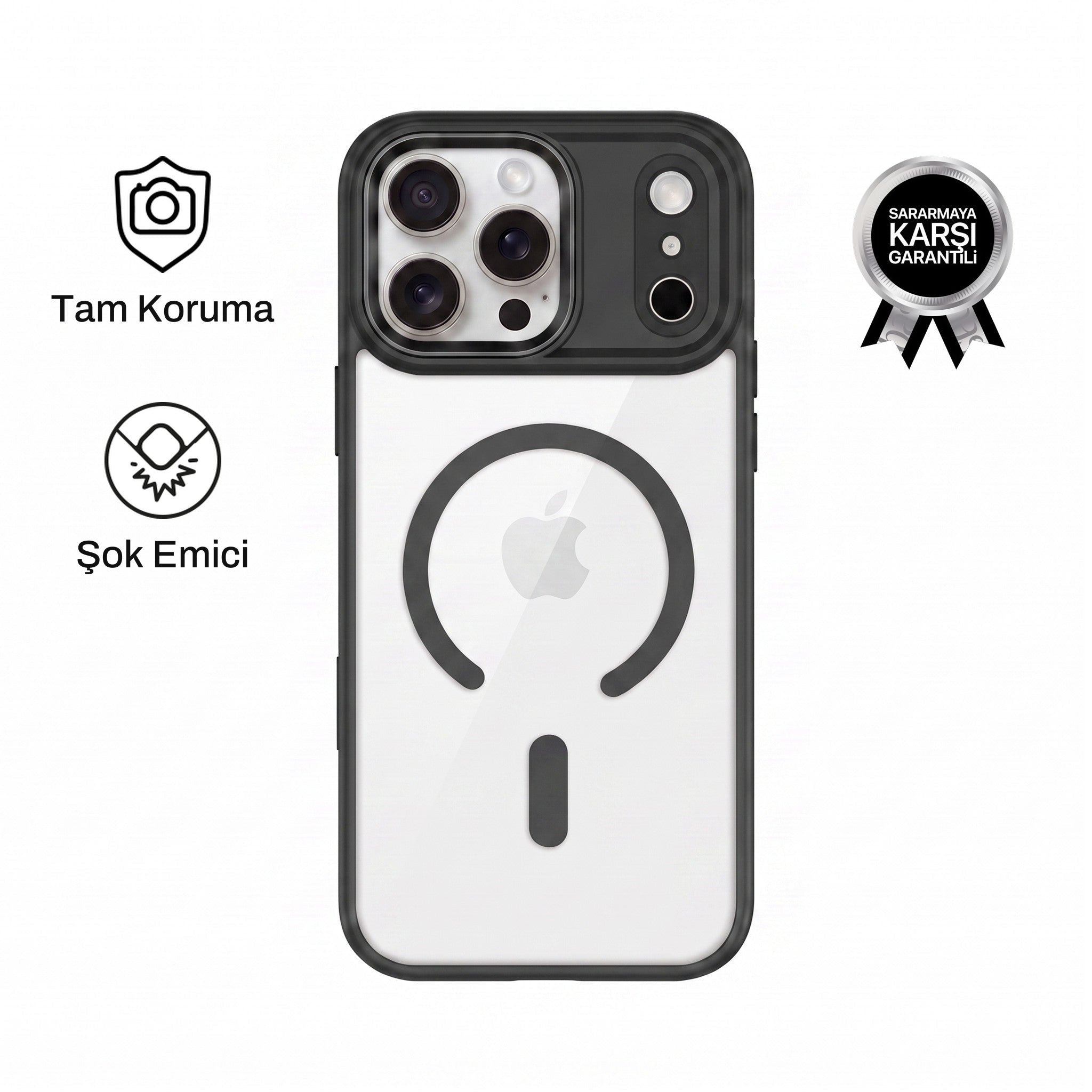 iPhone 17 Pro ile Uyumlu Bold Telefon Kılıfı | bastcase