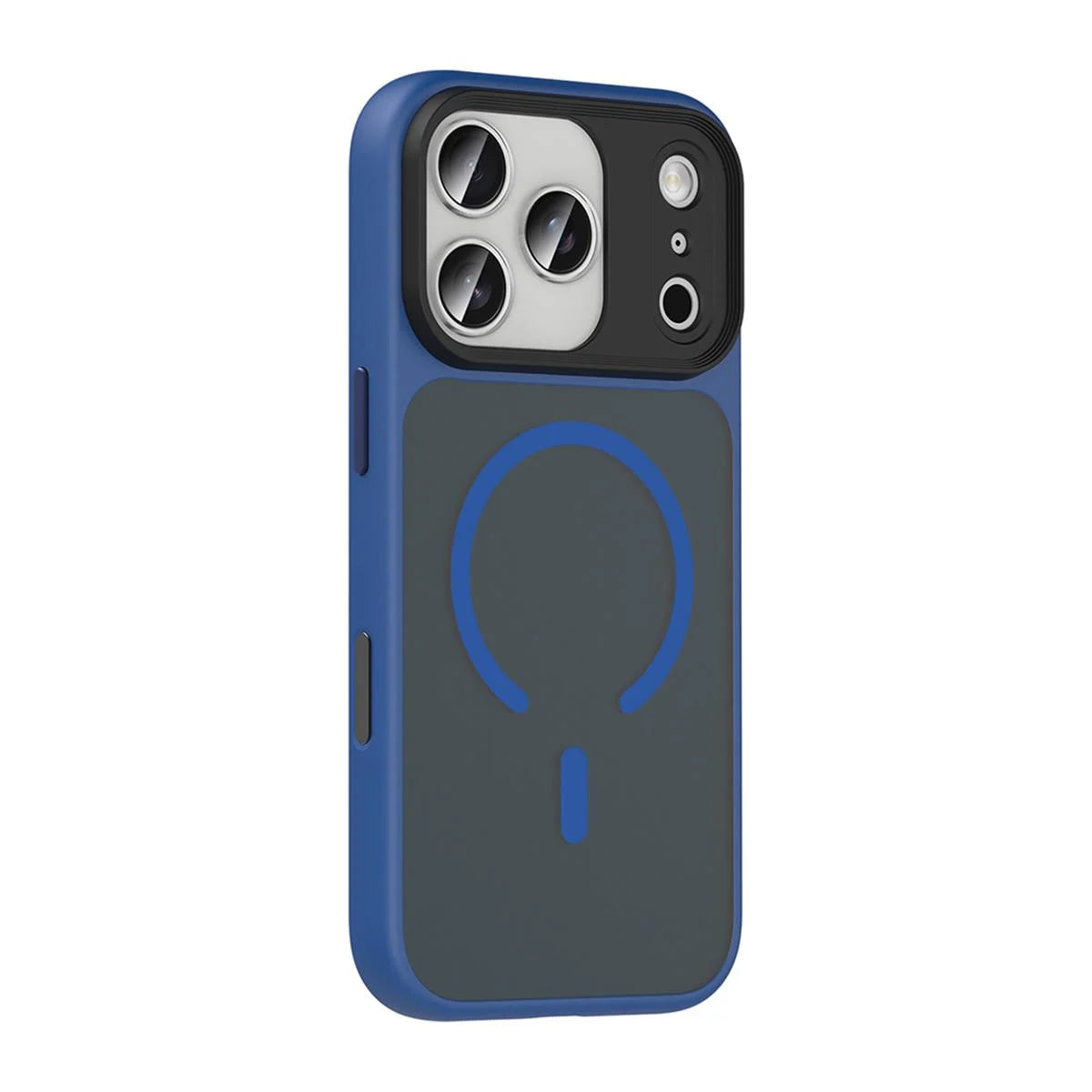 iPhone 17 Pro Mat Bold Telefon Kılıfı - Mavi | bastcase - Ön Yüzey Görünümü