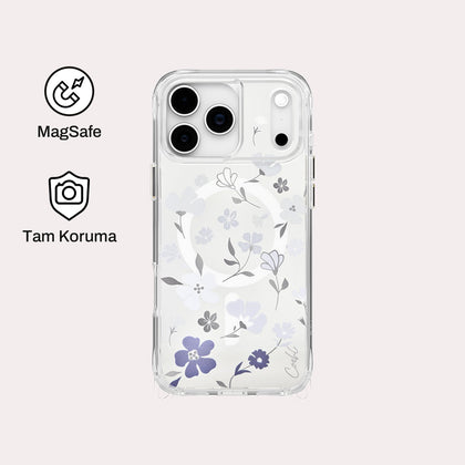 iPhone 17 Pro Max ile Uyumlu Coehl MagSafe Destekli Amara Telefon Kılıfı