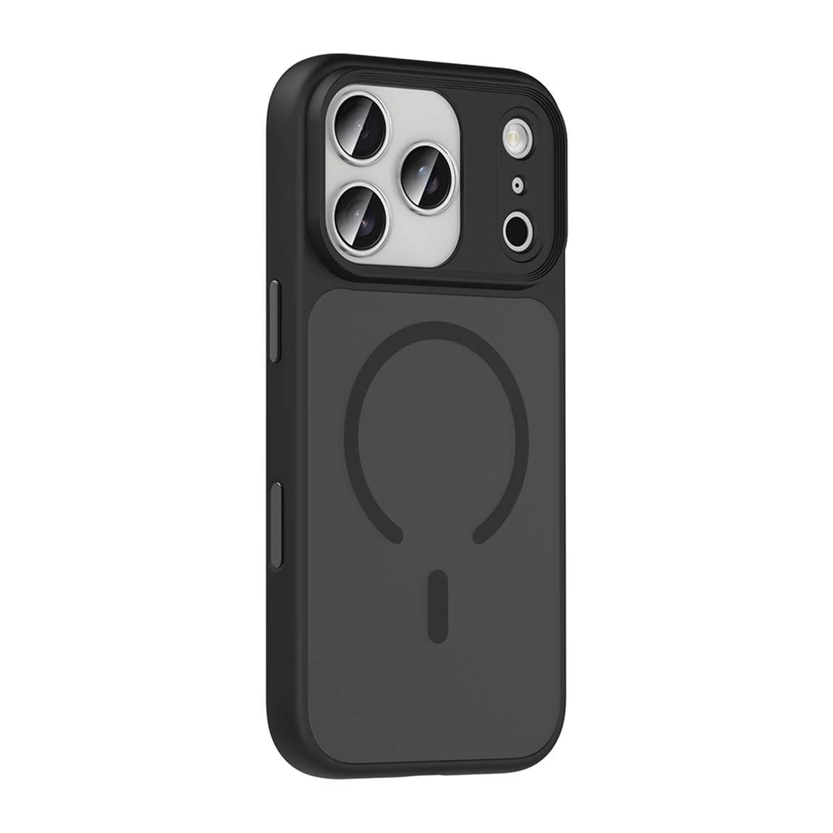 iPhone 17 Pro Max Mat Bold Telefon Kılıfı - Turuncu | bastcase - Yan Profil İnceliği