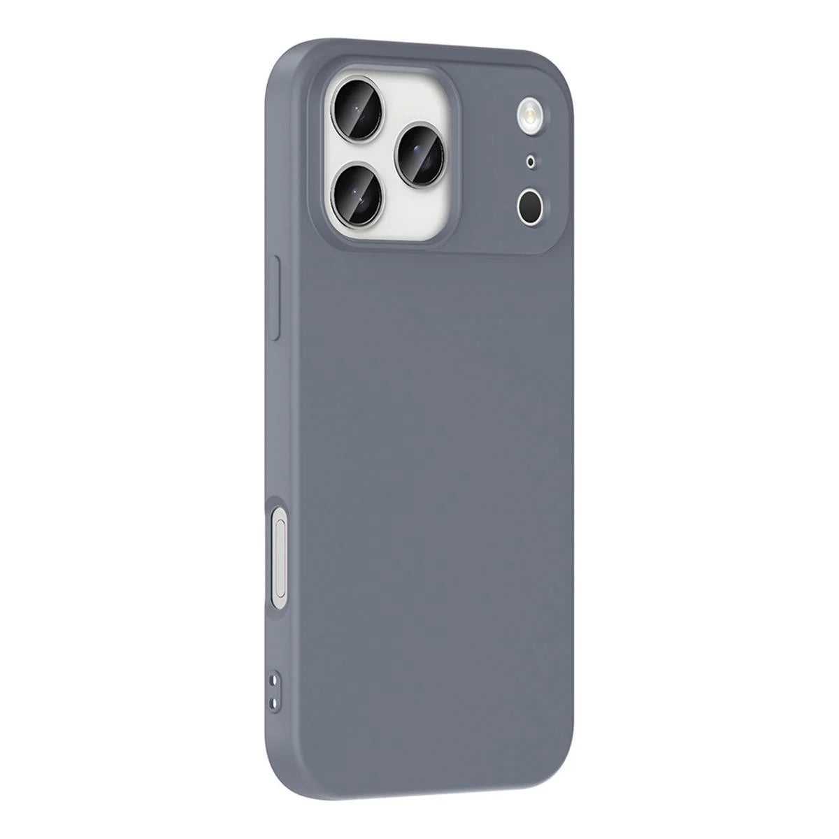 iPhone 17 Pro Max Silikon Lansman Telefon Kılıfı - Lacivert | bastcase - Yan Profil İnceliği