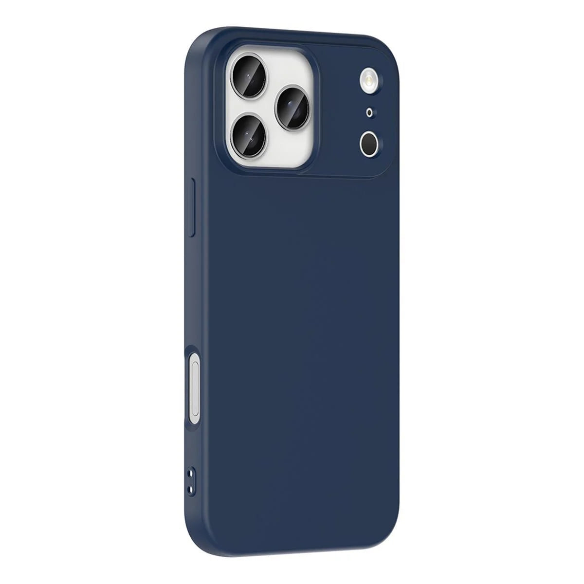 iPhone 17 Pro Max Silikon Lansman Telefon Kılıfı - Gri | bastcase - Arka Yüzey Detayı