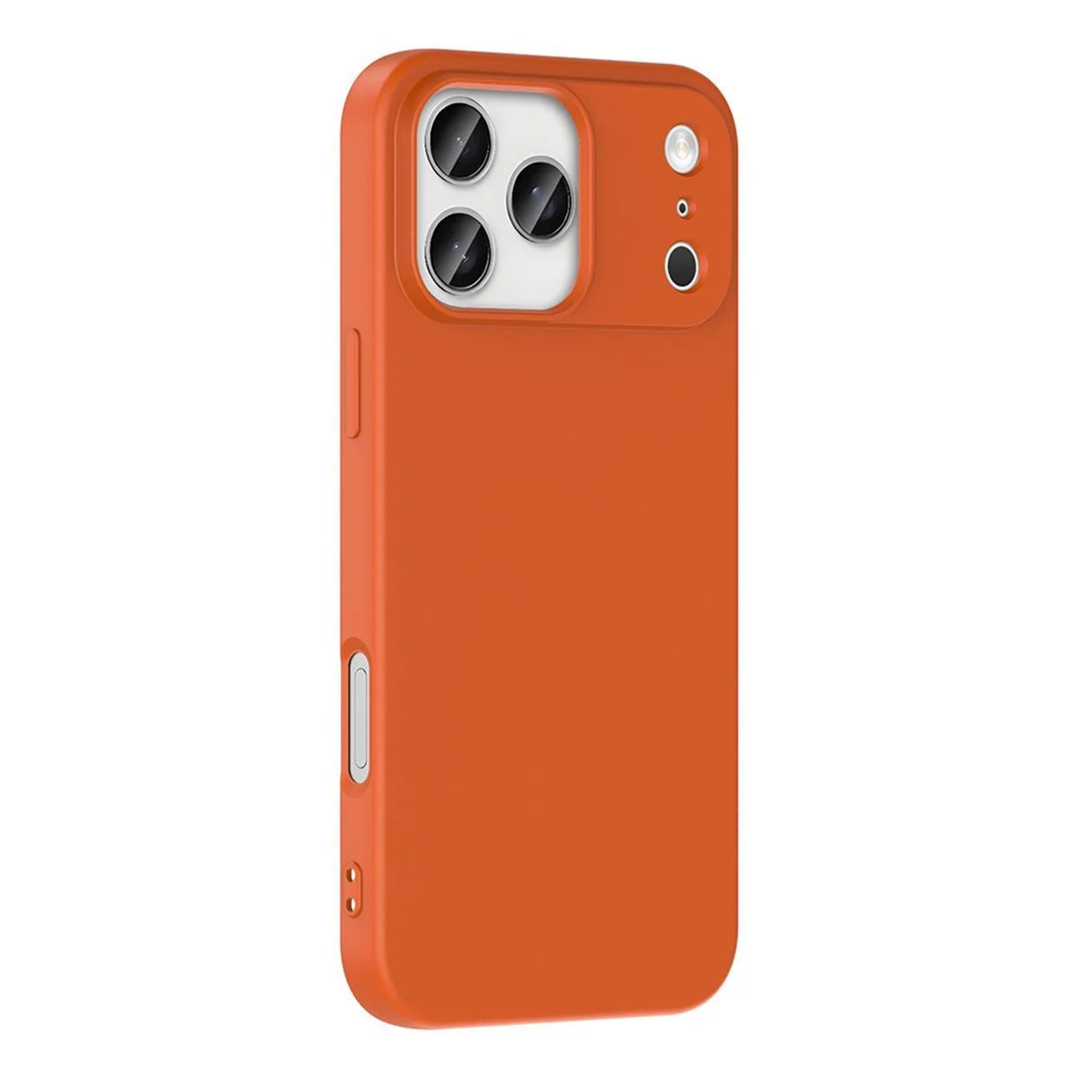 iPhone 17 Pro Max Silikon Lansman Telefon Kılıfı - Pembe | bastcase - Arka Yüzey Detayı