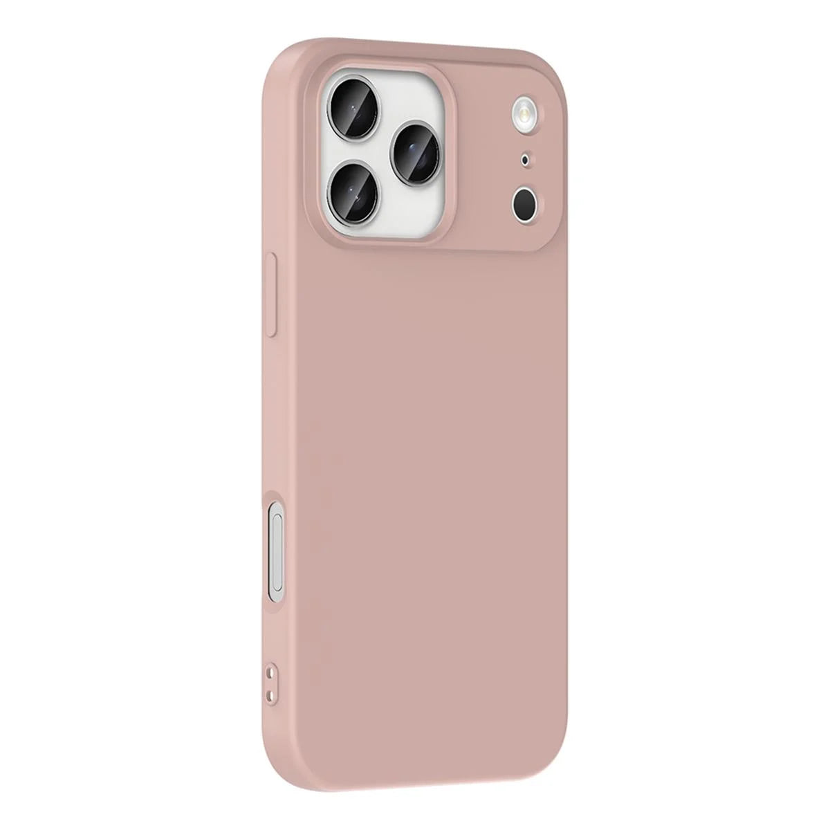 iPhone 17 Pro Silikon Lansman Telefon Kılıfı - Pembe | bastcase - Ön Yüzey Görünümü