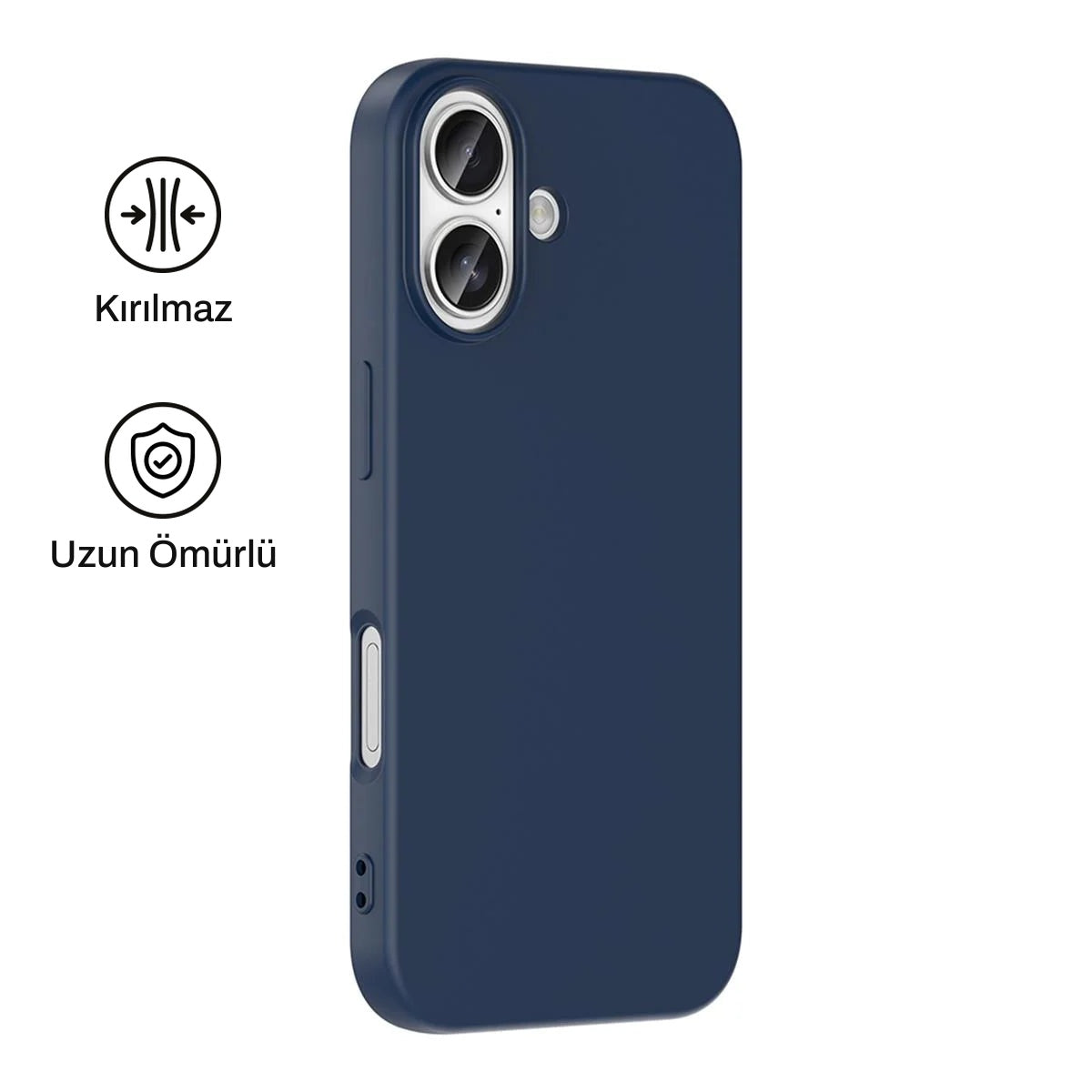iPhone 17 ile Uyumlu Silikon Lansman Telefon Kılıfı | bastcase