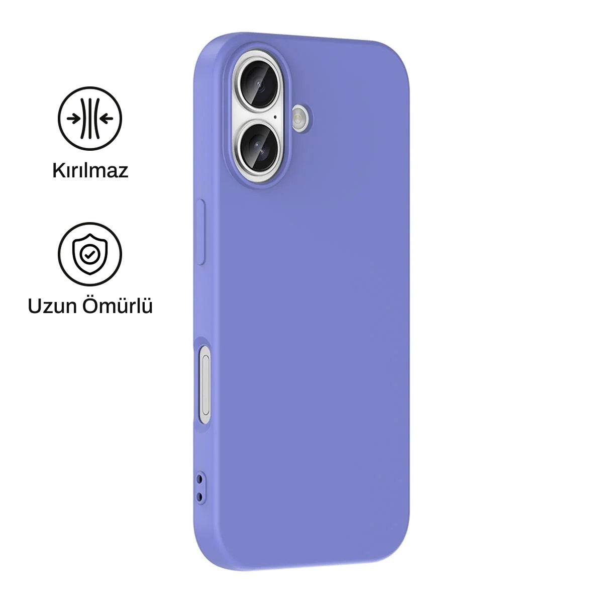 iPhone 17 ile Uyumlu Silikon Lansman Telefon Kılıfı | bastcase