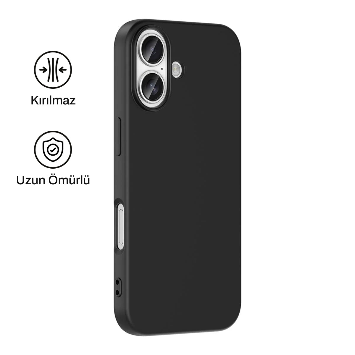 iPhone 17 ile Uyumlu Silikon Lansman Telefon Kılıfı | bastcase