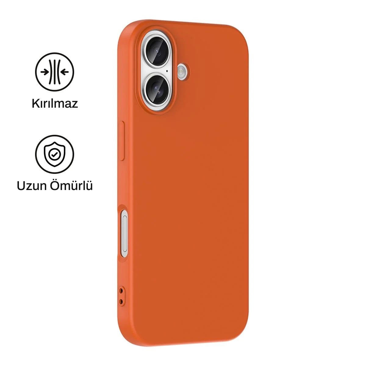 iPhone 17 ile Uyumlu Silikon Lansman Telefon Kılıfı | bastcase